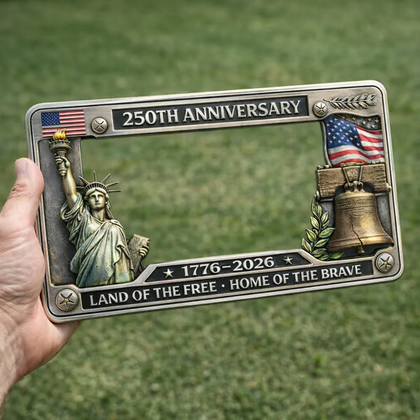 š„LAST DAY 50% OFF-š¦
250th Anniversary Commemorative License Plate Frame
