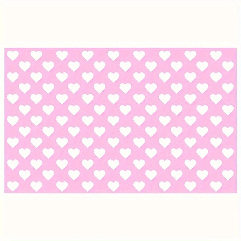 48x 30cm car headlight tail light love heart-shaped sticker PVC material