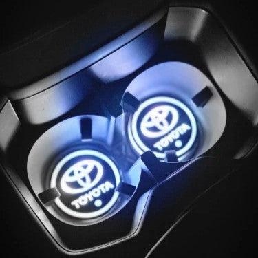 Car Illuminated Colorful LED Cup Mat