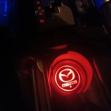 Car Illuminated Colorful LED Cup Mat