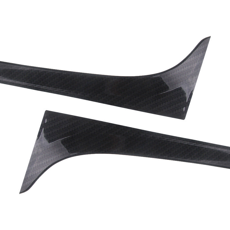 Rear window spoiler side wing decorative cover for Volkswagen Golf 7 7.5 MK7 MK7.5 14-18