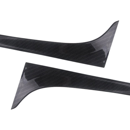 Rear window spoiler side wing decorative cover for Volkswagen Golf 7 7.5 MK7 MK7.5 14-18