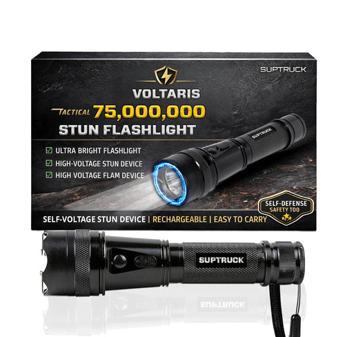 💥 2026 Upgrade 75% OFF ️🔦 VoltGuard X95 2in1 Stun Flashlight ⚡ Light in Dark, Power in Danger