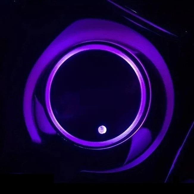 Car Illuminated Colorful LED Cup Mat