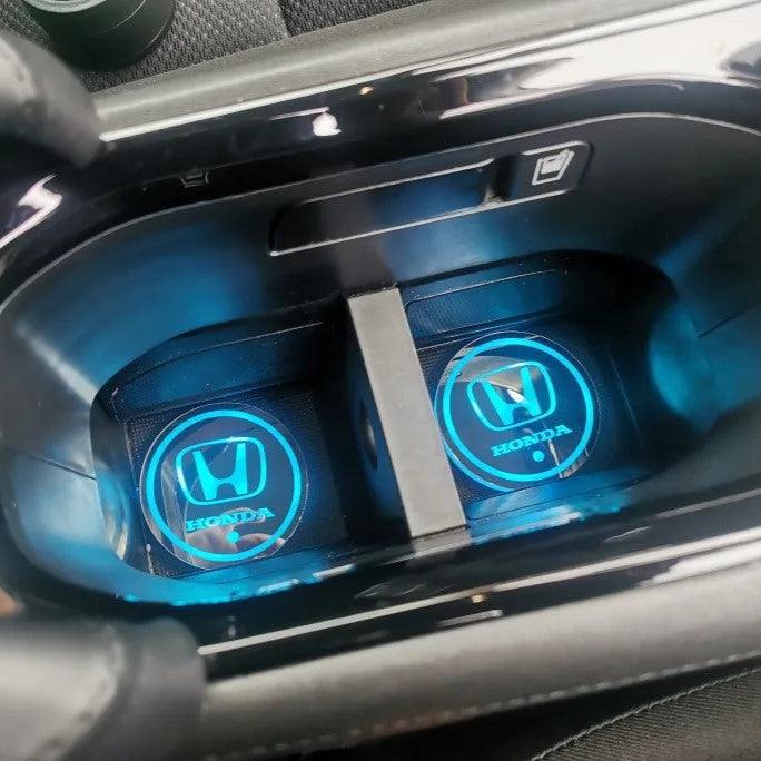 Car Illuminated Colorful LED Cup Mat