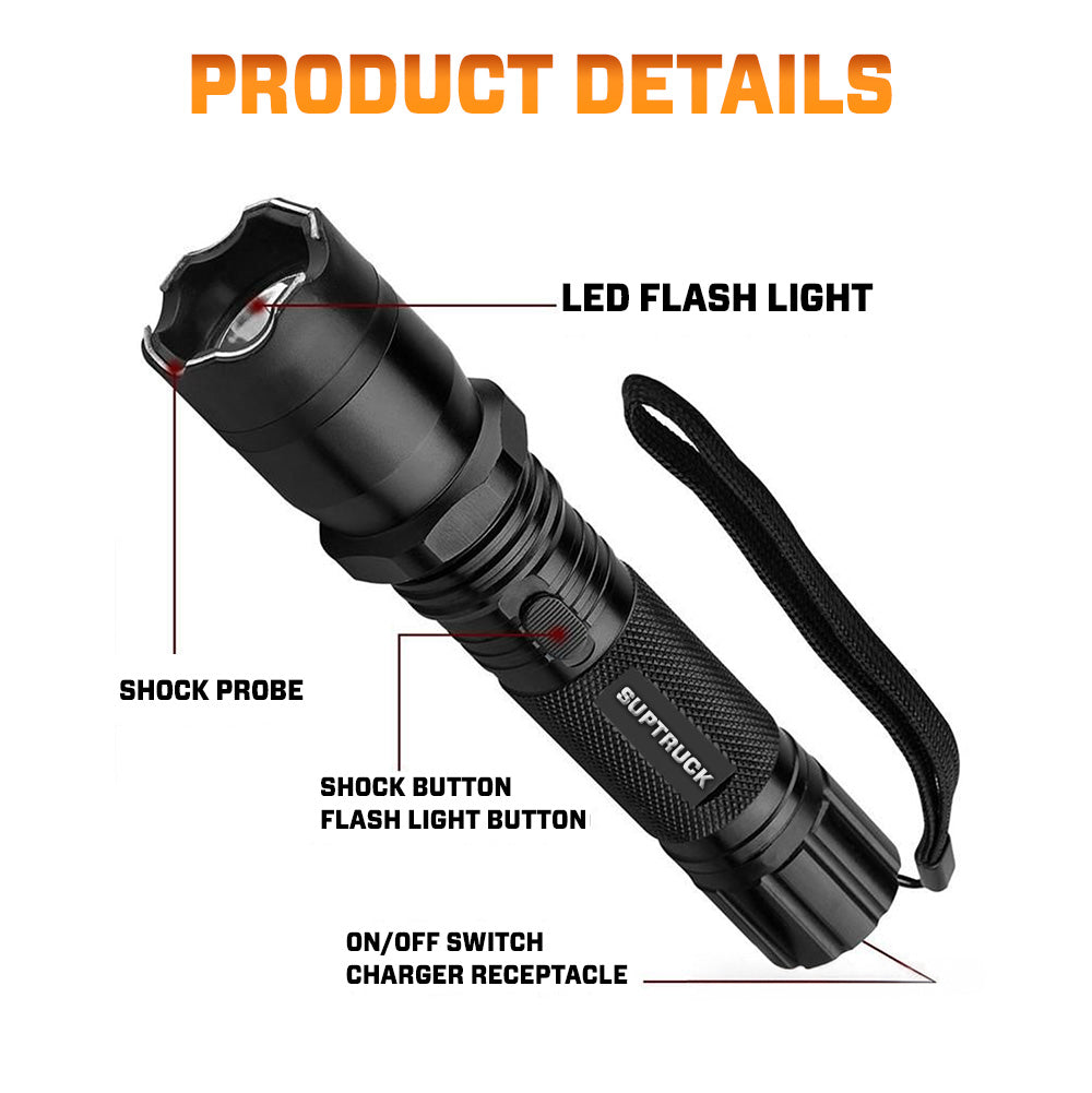 💥 2026 Upgrade 75% OFF ️🔦 VoltGuard X95 2in1 Stun Flashlight ⚡ Light in Dark, Power in Danger