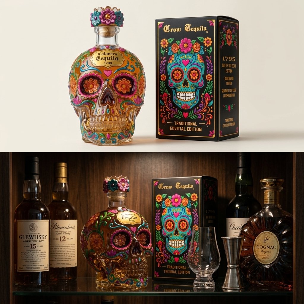 Day of the Dead Bottle