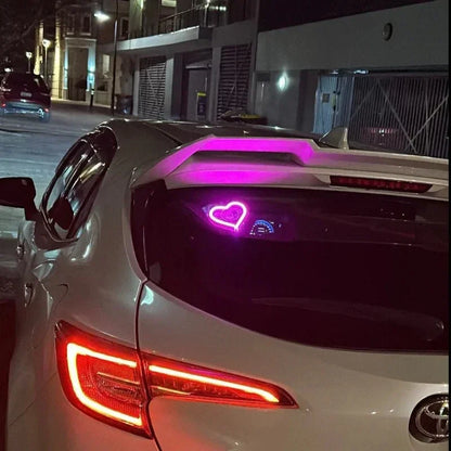 Car LED window lights