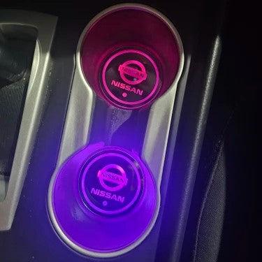 Car Illuminated Colorful LED Cup Mat