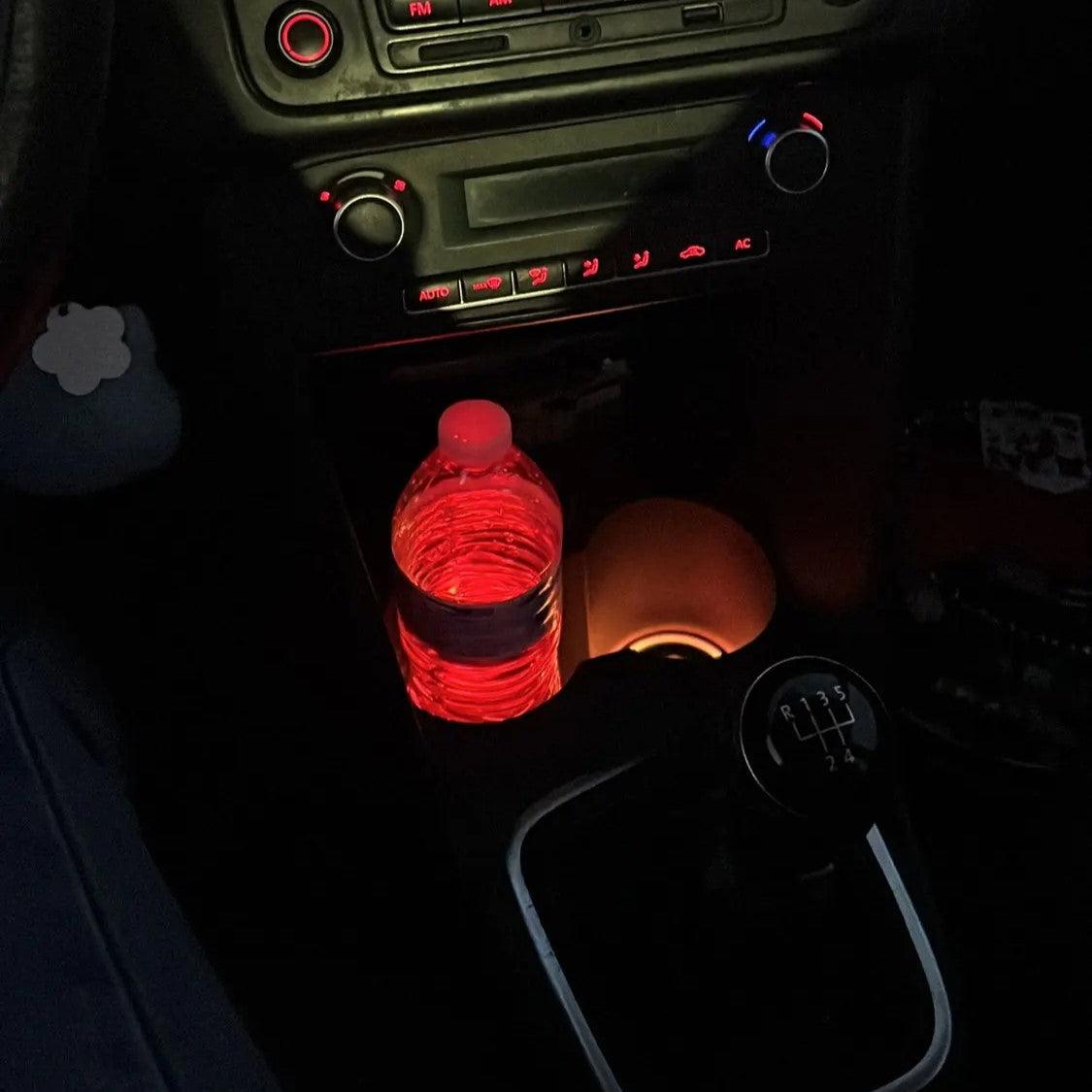 Car Illuminated Colorful LED Cup Mat