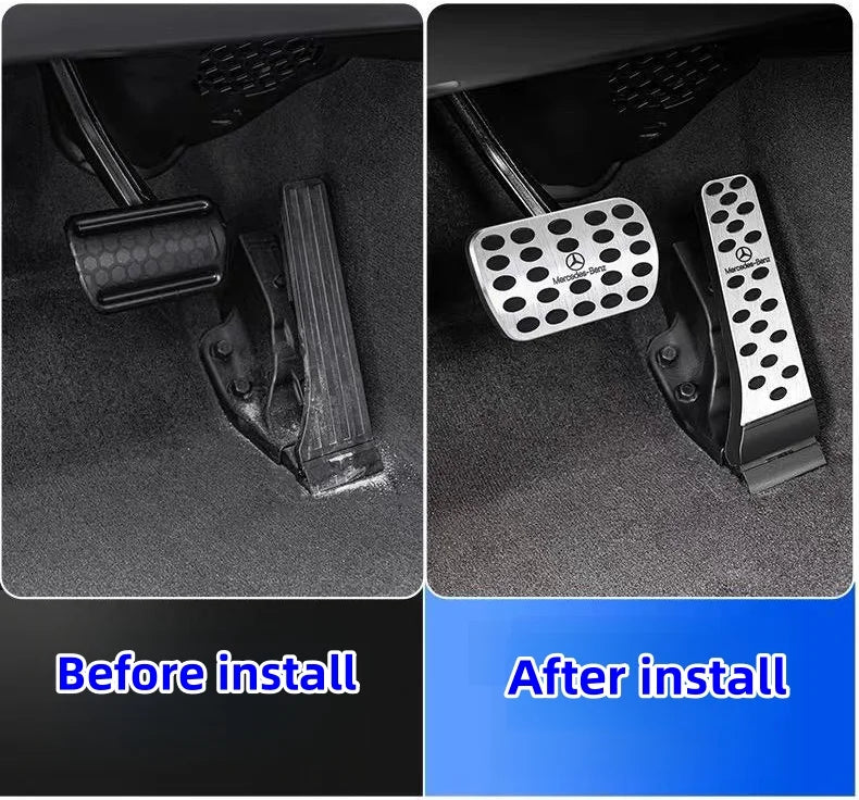 Automobile accelerator brake metal modified pedal