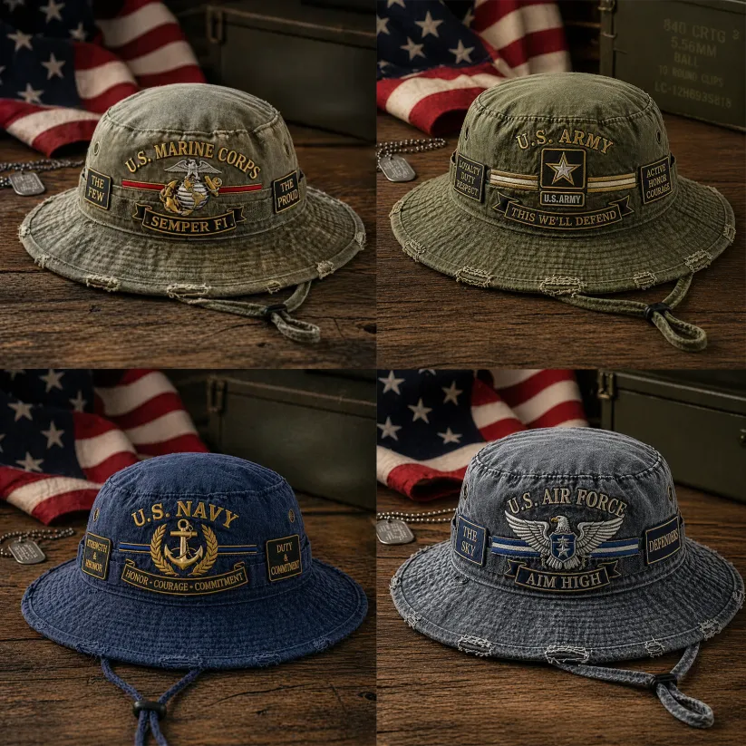 Veteran‘s Day Best Gift🌹 - U.S. Military Heritage "Semper Fi" Boonie Hat🎁Buy 2 Free Shipping
