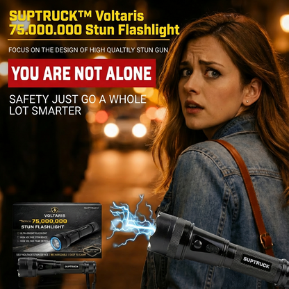 💥 2026 Upgrade 75% OFF ️🔦 VoltGuard X95 2in1 Stun Flashlight ⚡ Light in Dark, Power in Danger