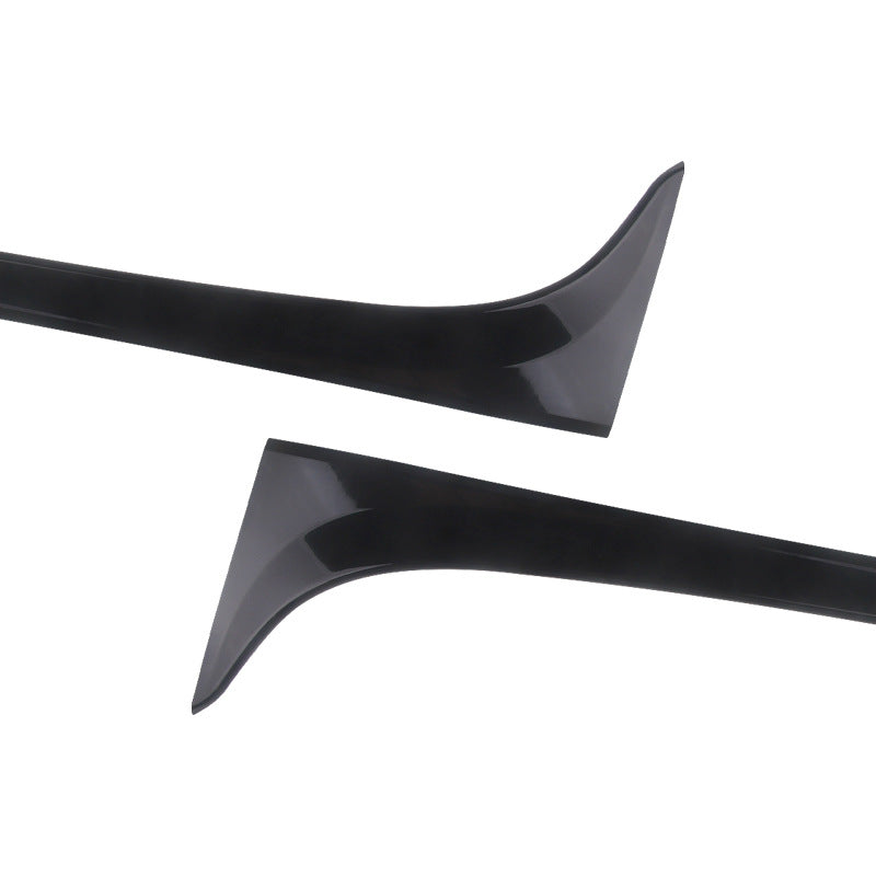 Rear window spoiler side wing decorative cover for Volkswagen Golf 7 7.5 MK7 MK7.5 14-18