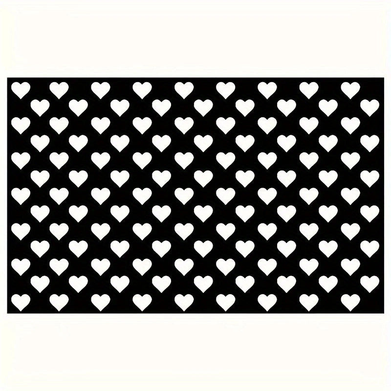 48x 30cm car headlight tail light love heart-shaped sticker PVC material