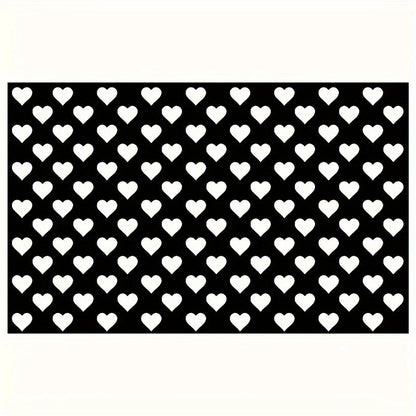 48x 30cm car headlight tail light love heart-shaped sticker PVC material