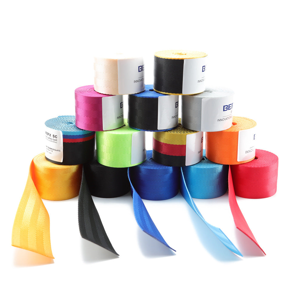 Car seat belt Berger car modified seat belt 4.8cm wide high quality color modified seat belt